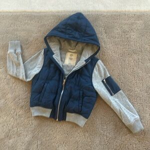 Nordstrom’s Tucker + Tate kids mixed media jacket size 5